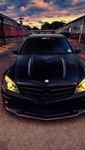 pic for Black Mercedes C63 
